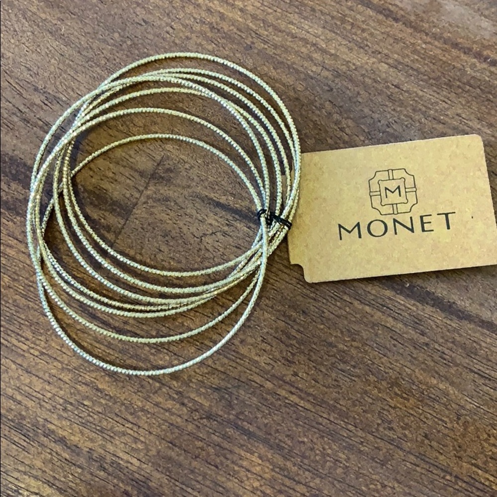 Gold tower bracelet